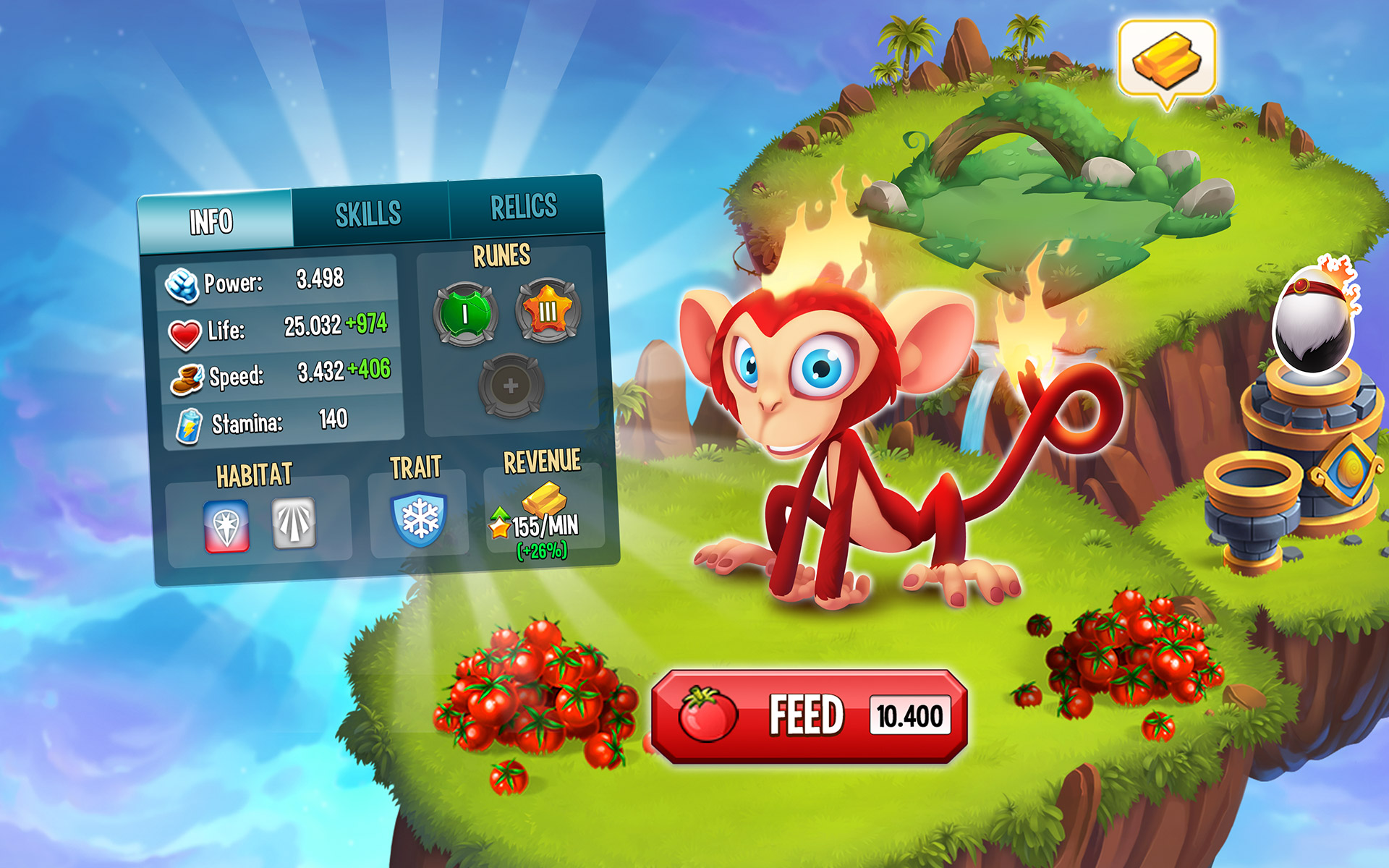 Monster Legends unlimited gold